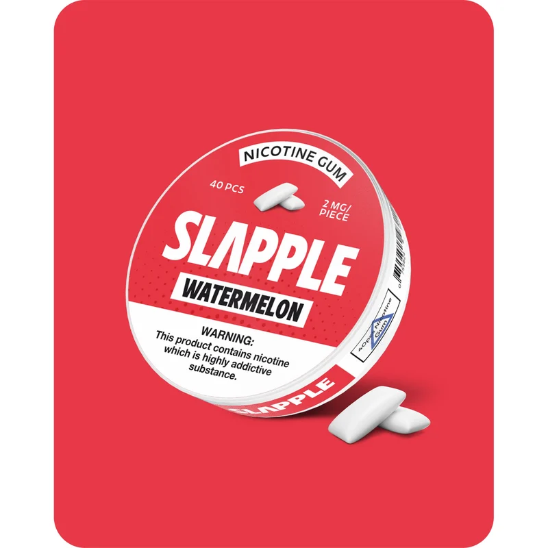 Slapple nicotine gum