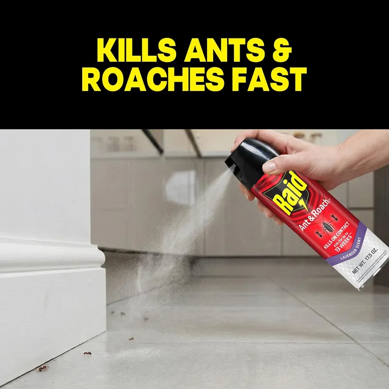 RAID - ANT & ROACH KILLER 17.5 OZ LAVENDER