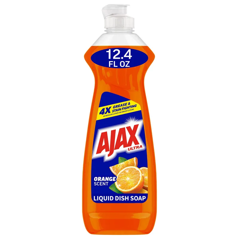 AJAX DISH LIQUID ORANGE 12.4 OZ