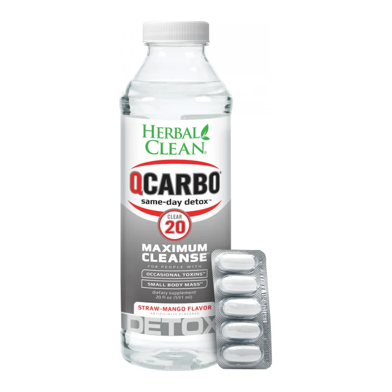 QCarbo QCarbo20 Clear · 20 oz — Straw-Mango