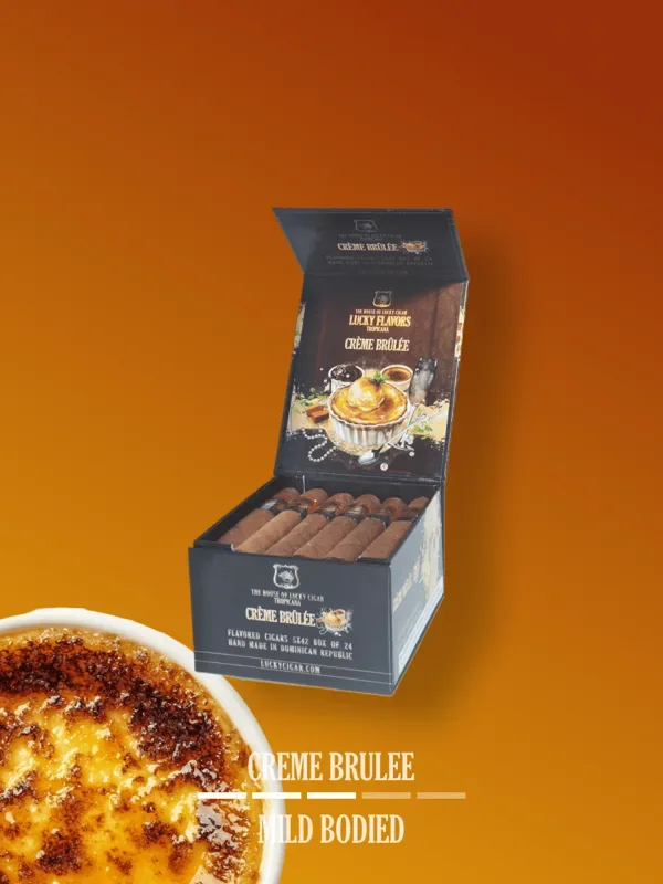 Lucky Flavors Robusto - Creme Brulee 24 Cigars