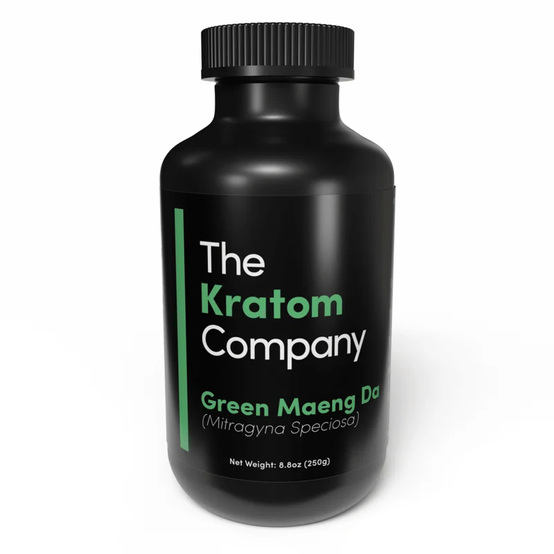 The Kratom Company Kratom Capsules - 500ct- Green Vein Maeng Da