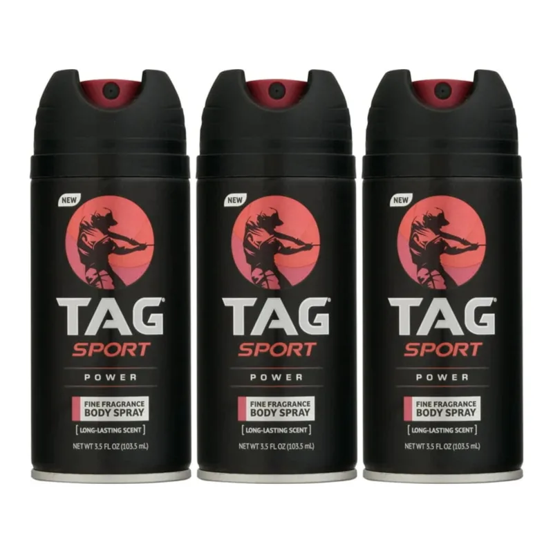 Tag Sport Body Spray - Power 3.5oz