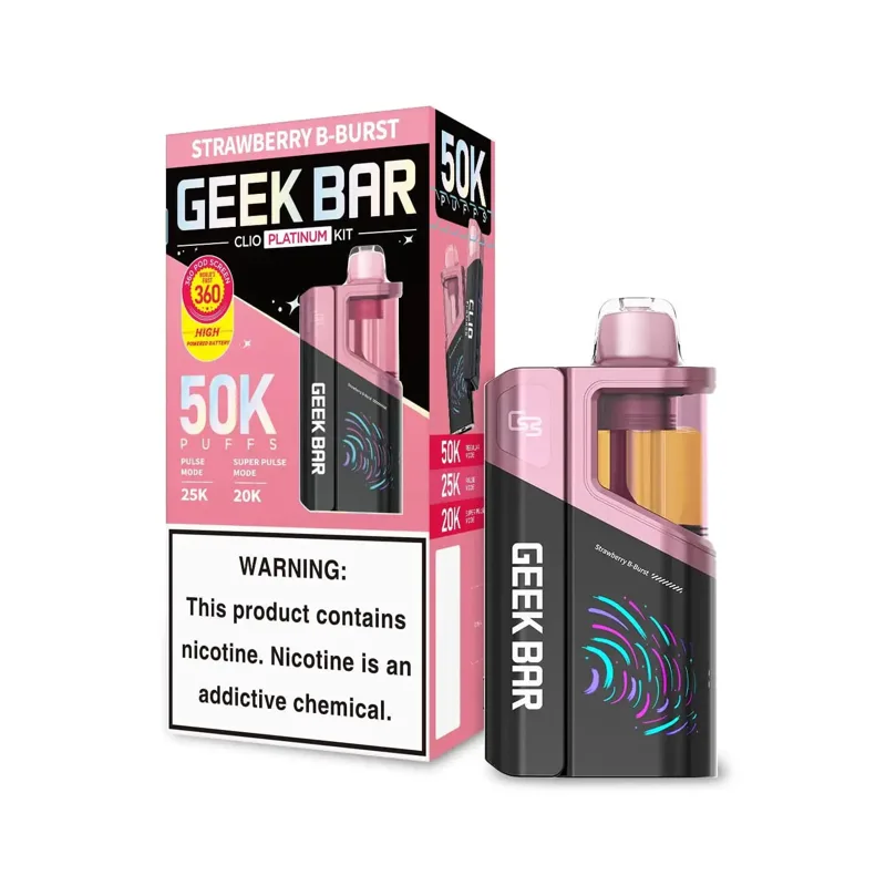 Geek Bar CLIO Kit - Strawberry B-Burst