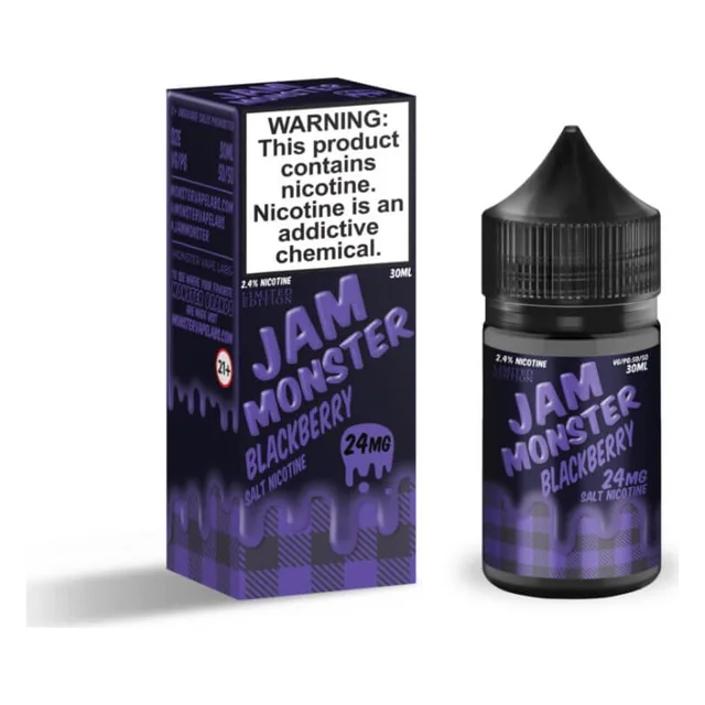 Monster Vape Labs 30mL - Jam Monster Blackberry 24mg