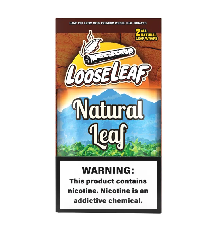 Loose Leaf 2 Wraps - Natural Leaf