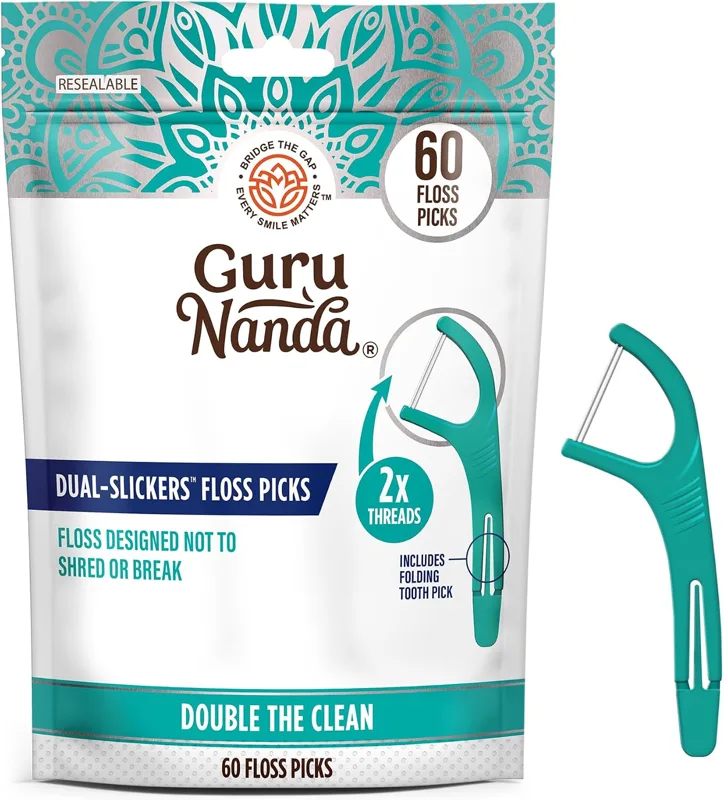 Dental Guru Luminance Floss Picks 60ct