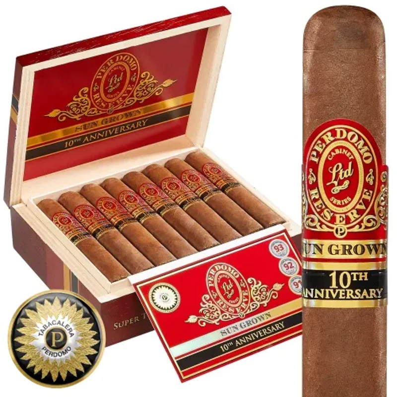 Perdomo Reserve - 10th Anniversary Sun Grown Robusto 25 Cigars