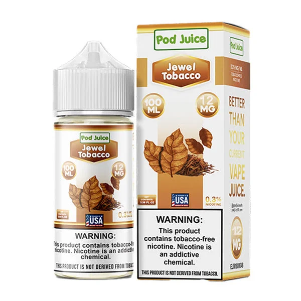 Pod Juice 100mL - Jewel Tobacco 3mg