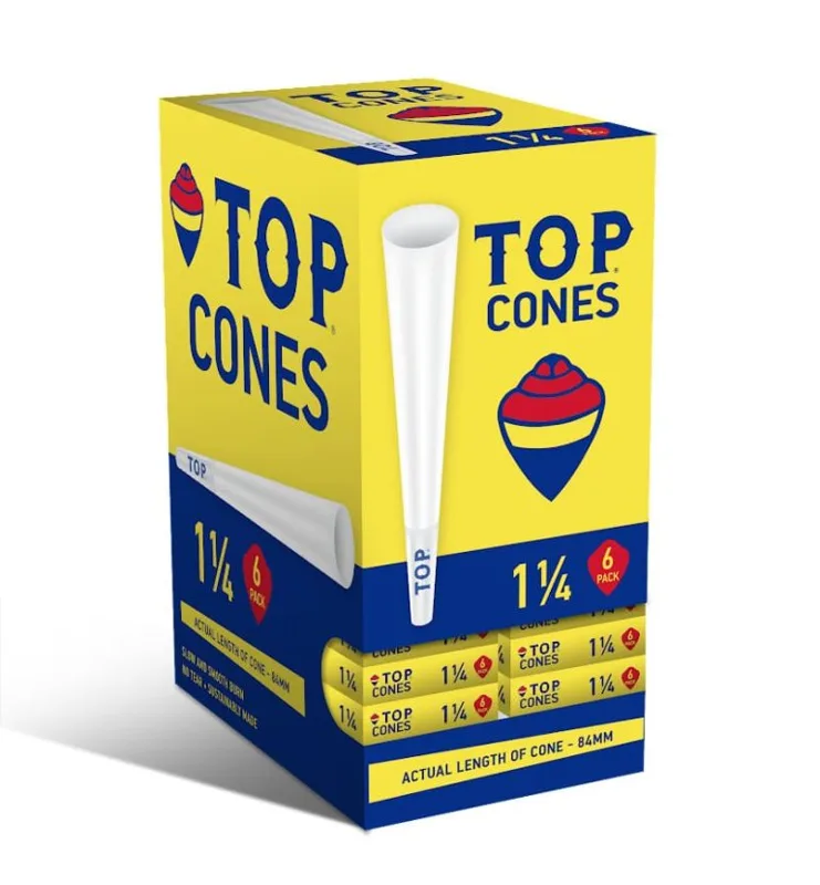 Top - Cones 6pk 1 1/4