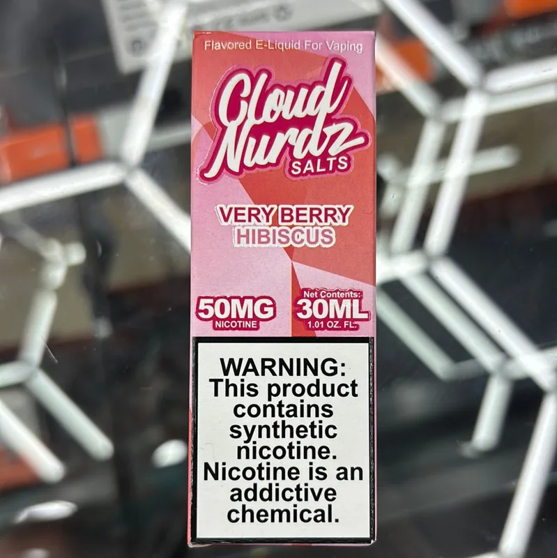 Cloud Nurdz 30mL - Very Berry Hibiscus 50mg