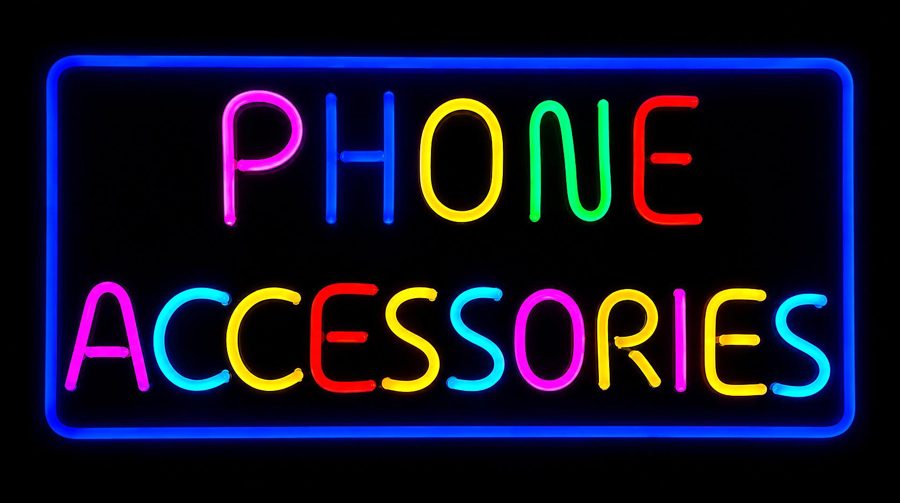 Phone Accessories LED Sign