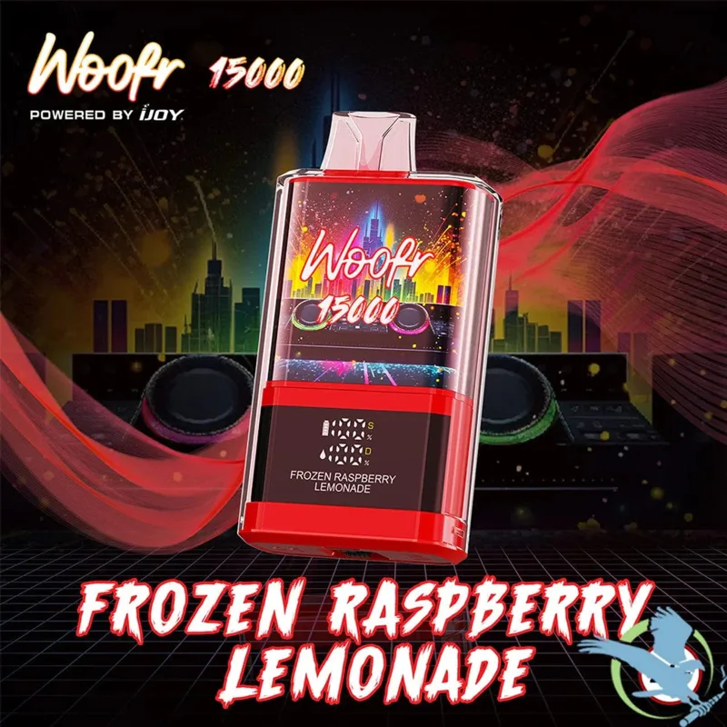 Woofr 15K Puff - Frozen Raspberry Lemonade