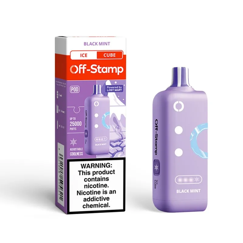 Off-Stamp 25k Pod - Black Mint