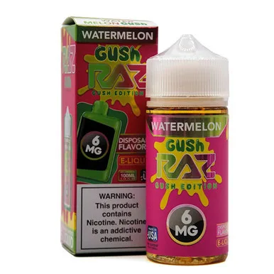 Pod Juice 100mL - Raz Watermelon Gush 6mg