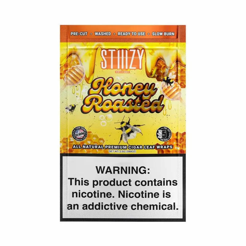 Stiiizy Cigar Leaf Wraps - Honey Roasted