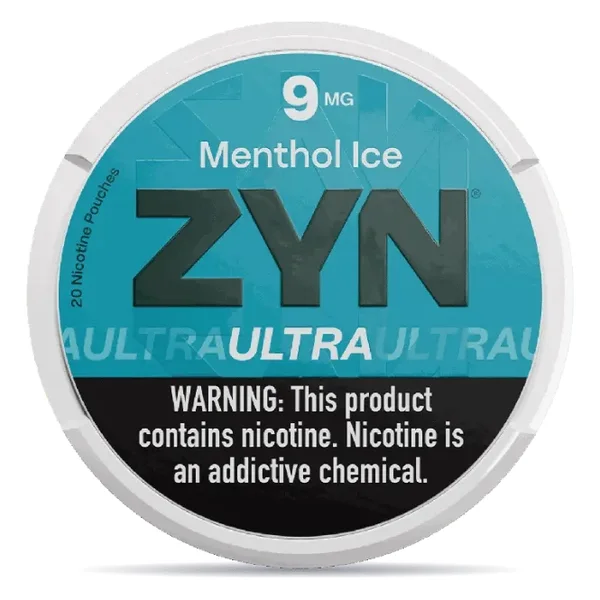 ZYN Ultra Pouch - Menthol Ice 9mg
