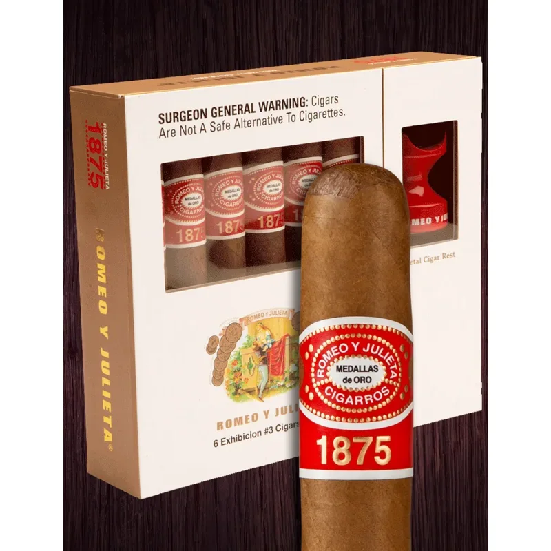 Romeo y Julieta Tins & Packs — Exhibición No. 3 · 6-pack