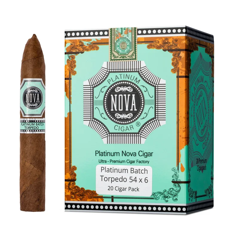 Platinum Nova Cigar - Batch Torpedo 20 Cigar Pack