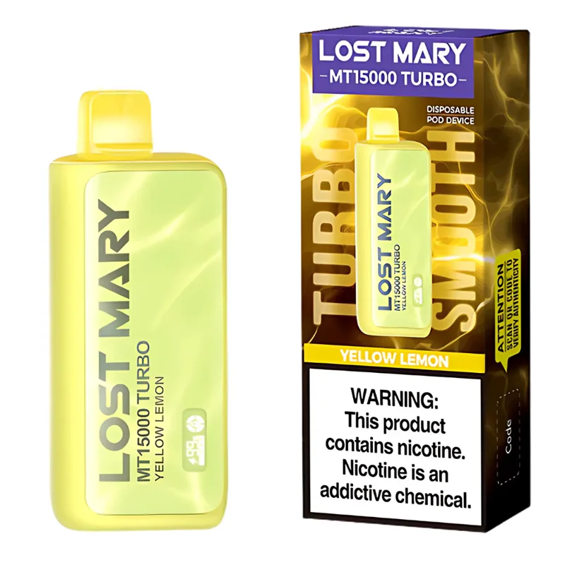Lost Mary MT15000 Turbo - Yellow Lemon
