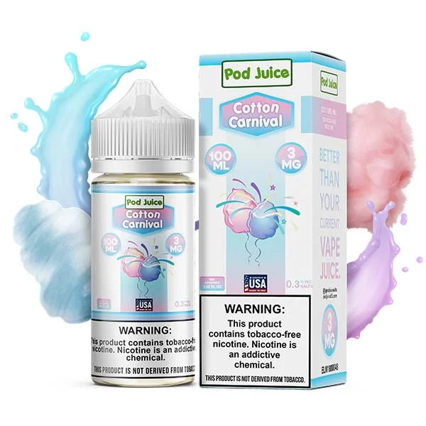 Pod Juice HYDE 30mL - Blue Razz Cotton Carnival 35mg