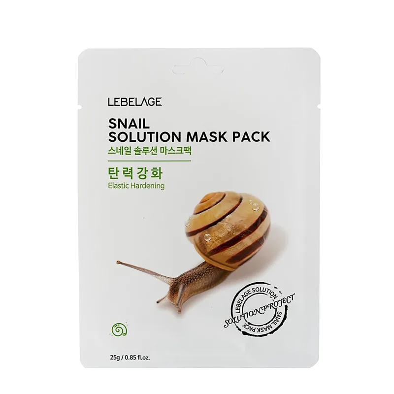 LEBELAGE - Snail Solution Mask Pack