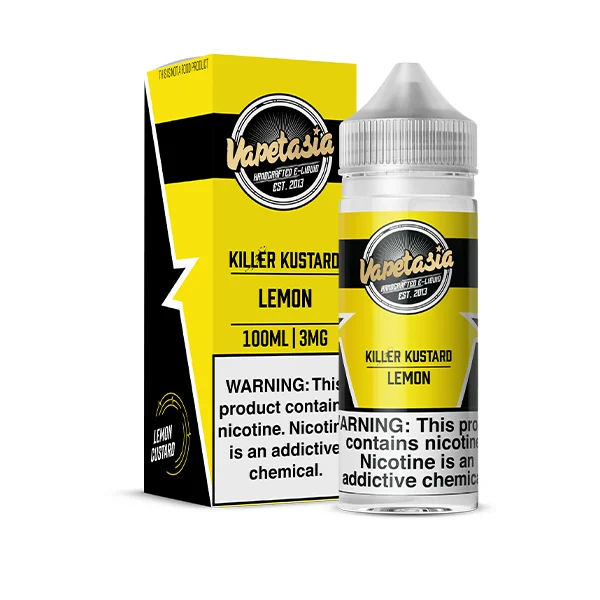 Vapetasia 100ml - Killer Kustard Lemon 3mg