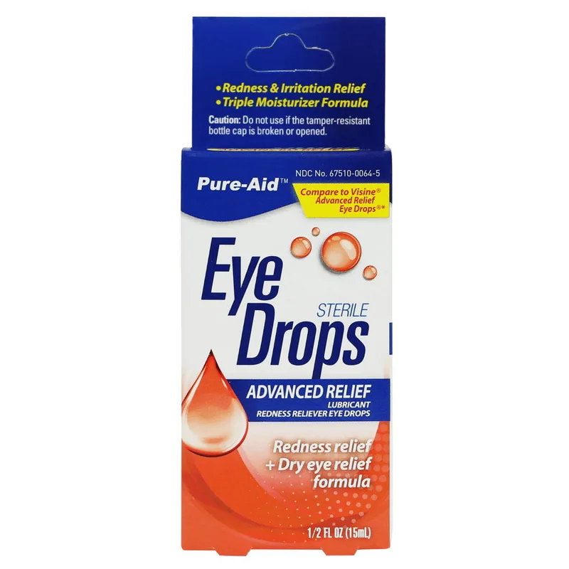 Pure-Aid Eye Drop Advanced Relief 6ct/bundle