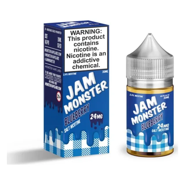 Monster Vape Labs 30mL - Jam Monster Blueberry 24mg