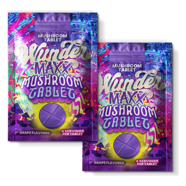 Wunder MAXX - Mushroom Tablet 14,000 mg Grape
