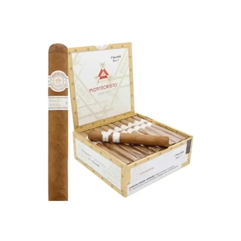 Montecristo White — Churchill · Box of 27