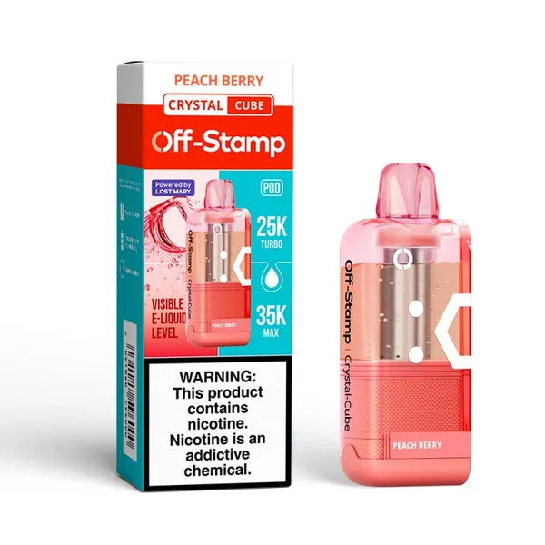 Off-Stamp X Cube 35k Crystal POD - Peach Berry