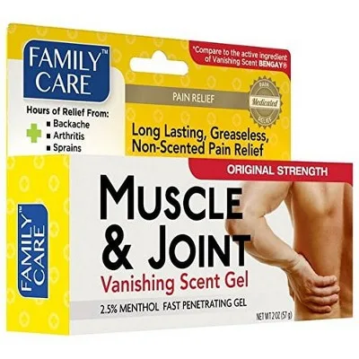 MUSCLE & JOINT VANISHING GEL 2 OZ