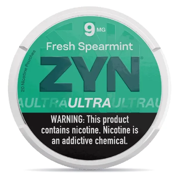 ZYN Ultra Pouch - Fresh Spearmint 9mg