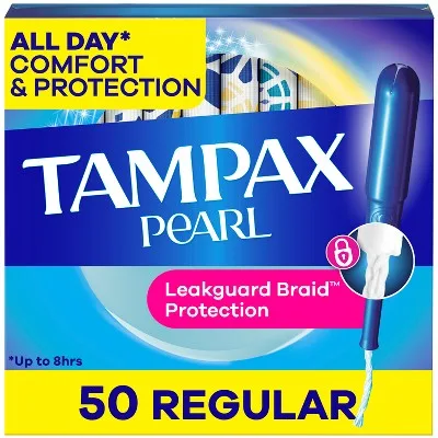 Tampax - Pearl Tampons Regular 50ct