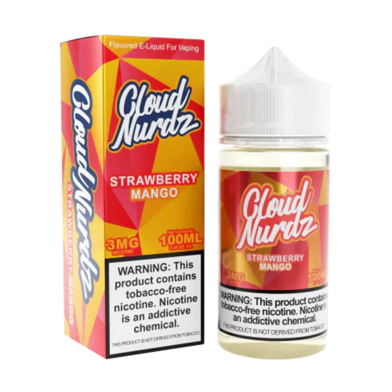 Cloud Nurdz 100ml - Strawberry Mango 6mg
