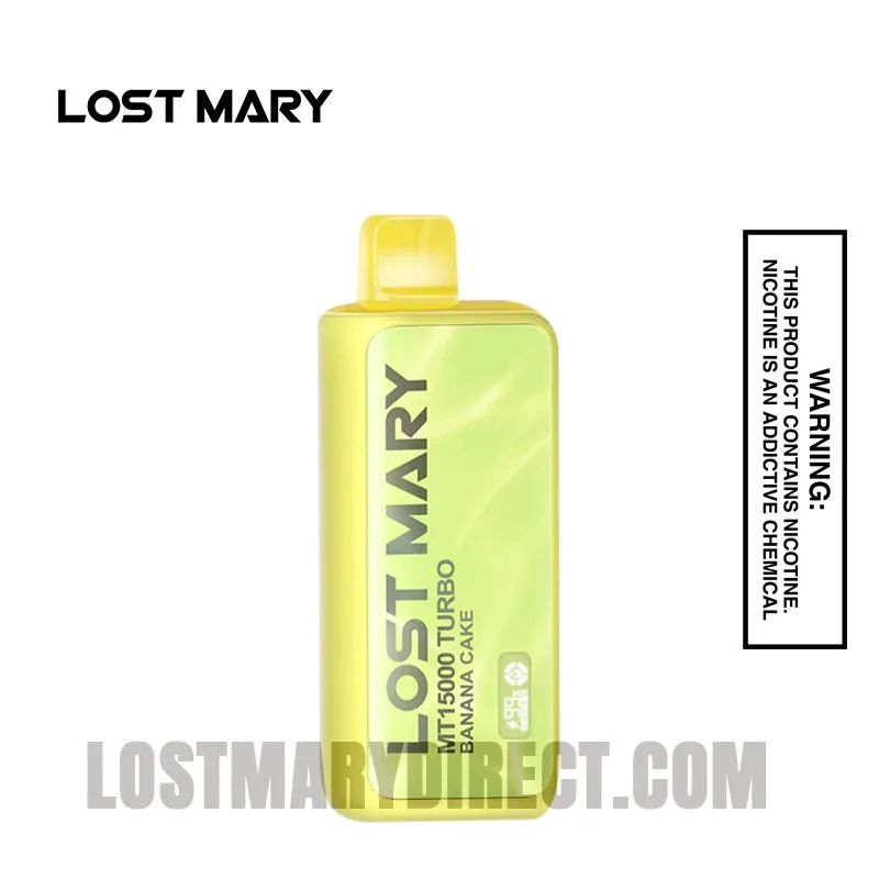 Lost Mary MT15000 Turbo - Banana Cake