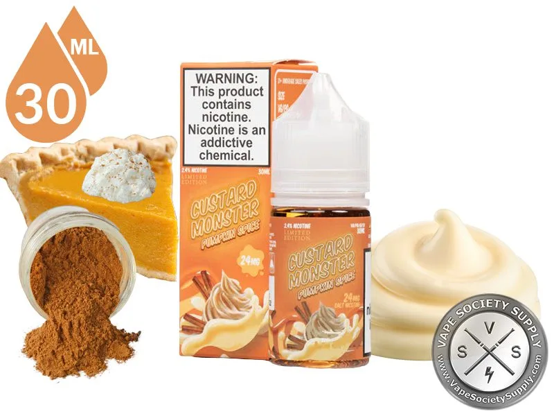 Monster Vape Labs 30mL - Custard Monster Pumpkin Spice 24mg