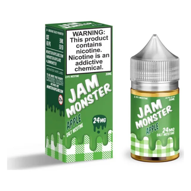 Monster Vape Labs Salts 30mL — Jam Monster Apple